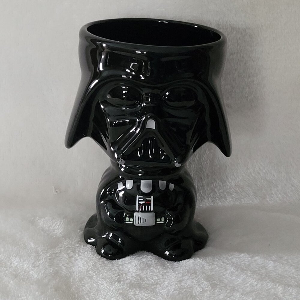 Star Wars Darth Vader Black Ceramic Goblet Cup Coffee Mug By Galerie